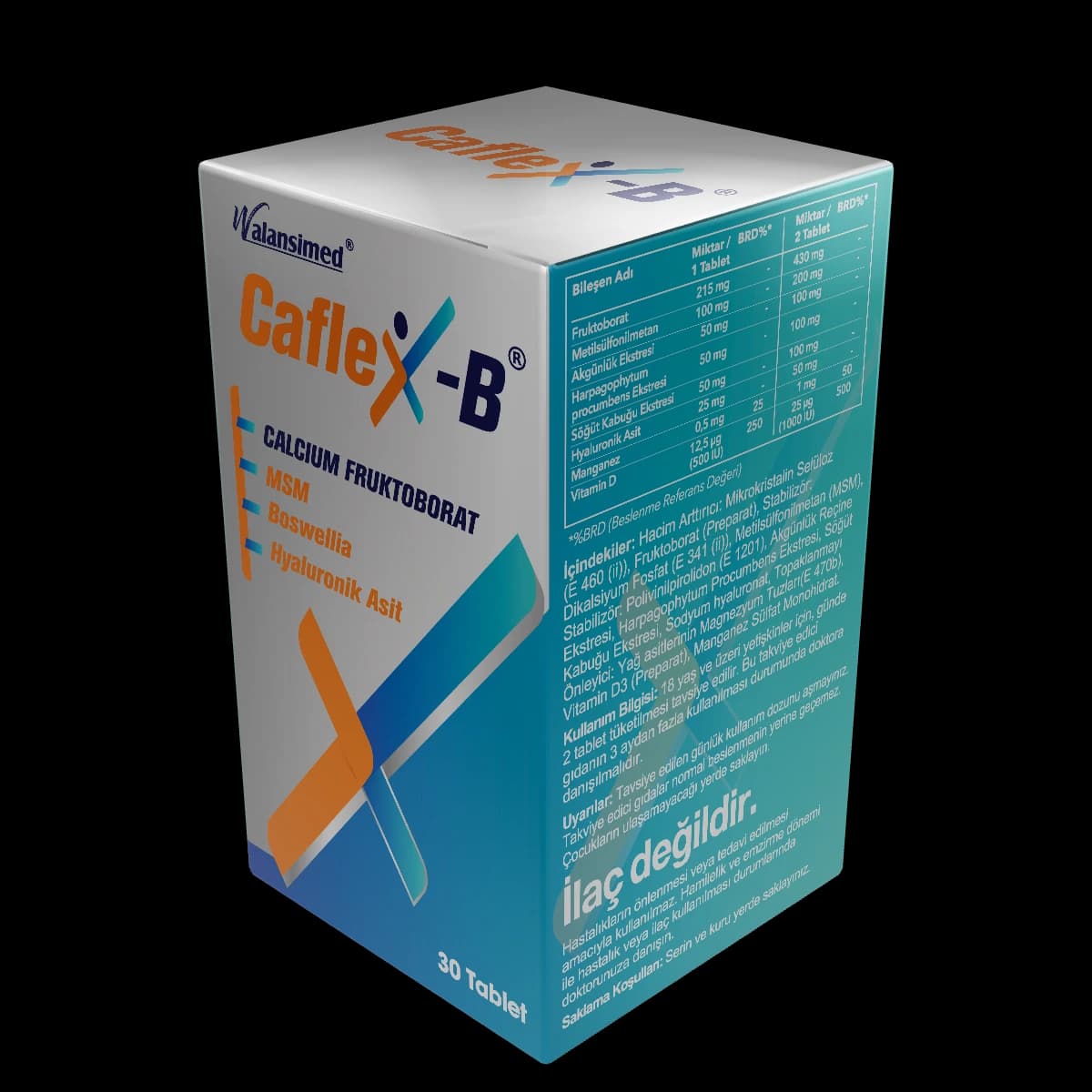 Caflex-B Calcium Fruktoborat 30 Tablet