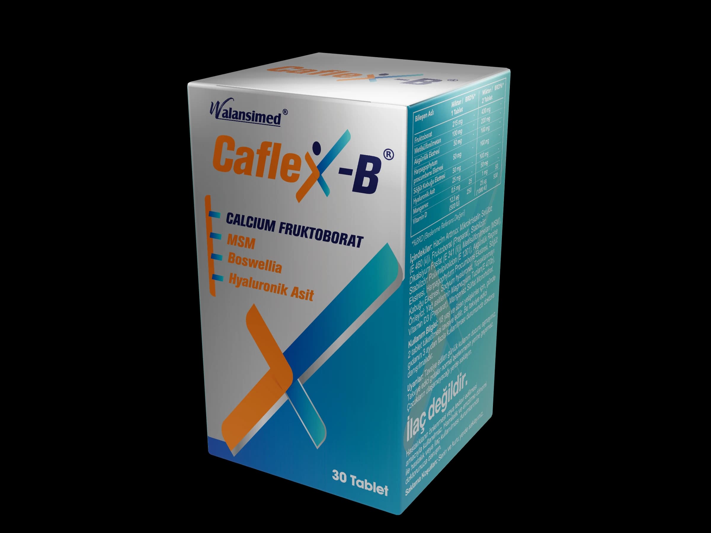 Caflex-B Calcium Fruktoborat 30 Tablet